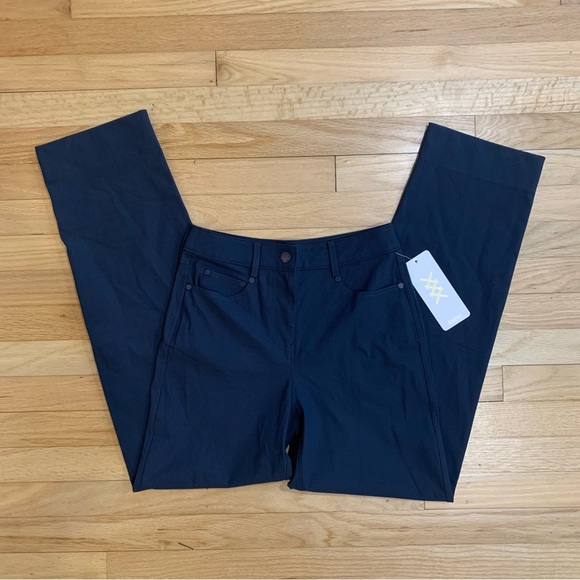 Rhône Women’s Commuter Straight Leg Pants UPF 50 in Navy Blue Size 2 NWT - Picture 2 of 10